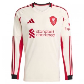 Camiseta de fútbol Liverpool 2ª equipación 2025-26 Manga Larga